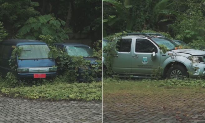 Attachment for Heboh: Ratusan Mobil Dinas Terbengkelai seperti Bangkai di Tangerang