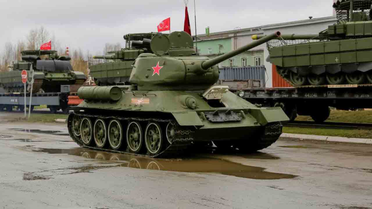 Attachment for Video: Rusia Kirim Tank Terbaru dengan Proteksi Drone yang Lebih Canggih