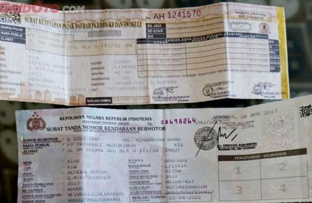 Attachment for STNK Milik Orang Lain Kini Bisa Diperpanjang Secara Online, Ikuti Panduannya