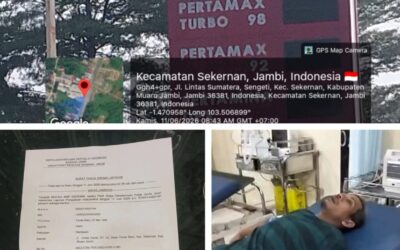 Diduga Dikeroyok Usai Tegur Pengisian BBM, Jurnalis Tajam24jam.com Lapor ke Polda Jambi