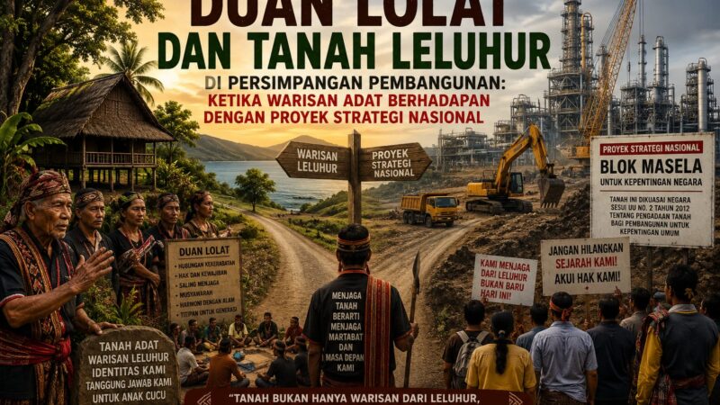 Duan Lolat dan Tanah Leluhur di Persimpangan Pembangunan: Ketika Warisan Adat Berhadapan dengan Proyek Strategi Nasional